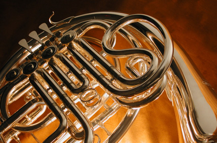 French Horn closeup