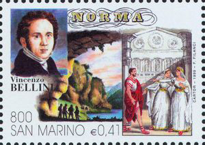 Norma, an opera by Vincenzo Bellini (image)
