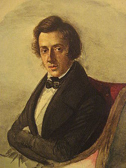 Frederic Chopin in 1835 (image)