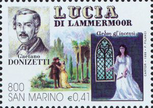 Lucia di Lammermoor, an opera by Gaetano Donizetti (image)