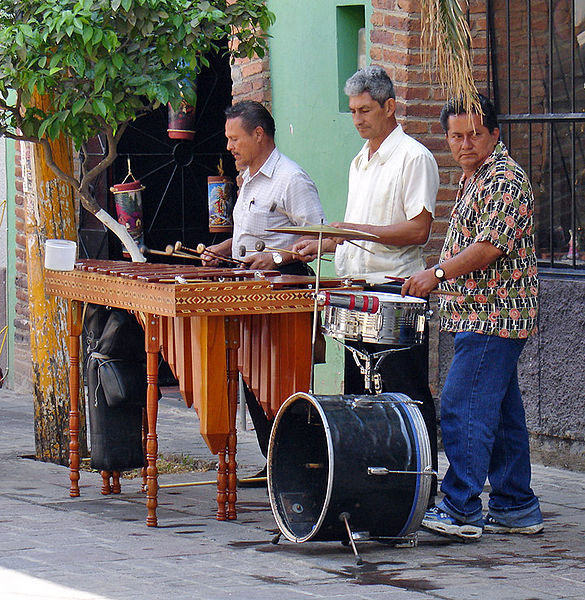 Popular marimba, Mexico (image)