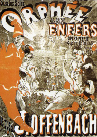Offenbach's Orpheus in the Underworld playbill (image)