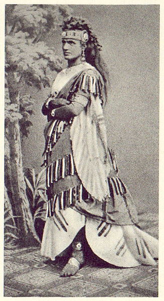 Teresa Stolz in Verdi's Aida, 1872 (image)
