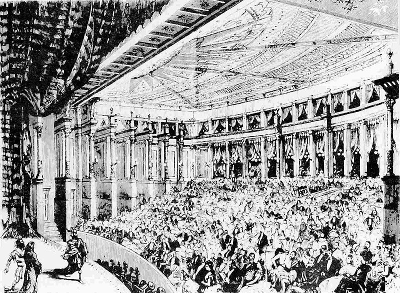 First performance of Wagner's Rheingold, Bayreuth, 1876 (image)