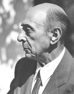 Arnold Schoenberg 1948 photo