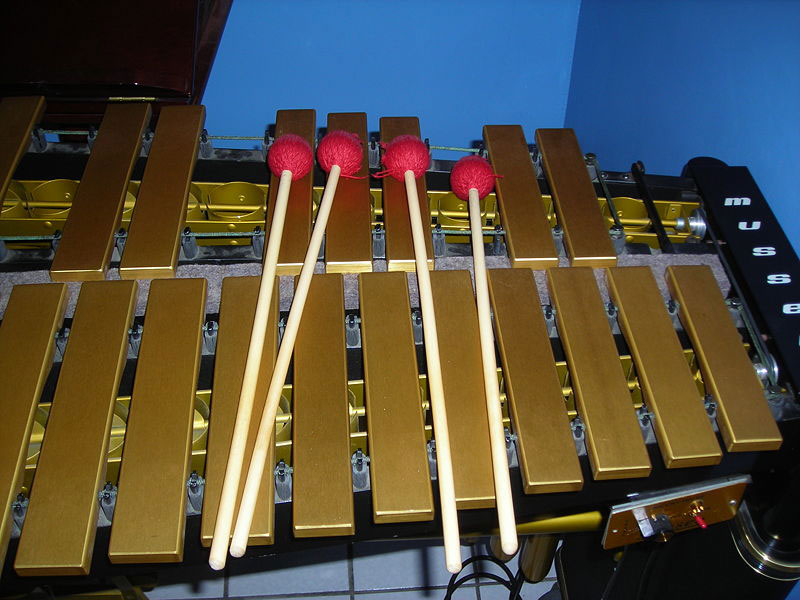 Vibraphone mallets (image)