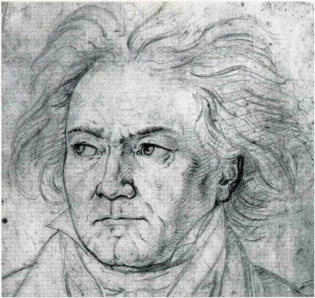 Beethoven in 1818 (image)