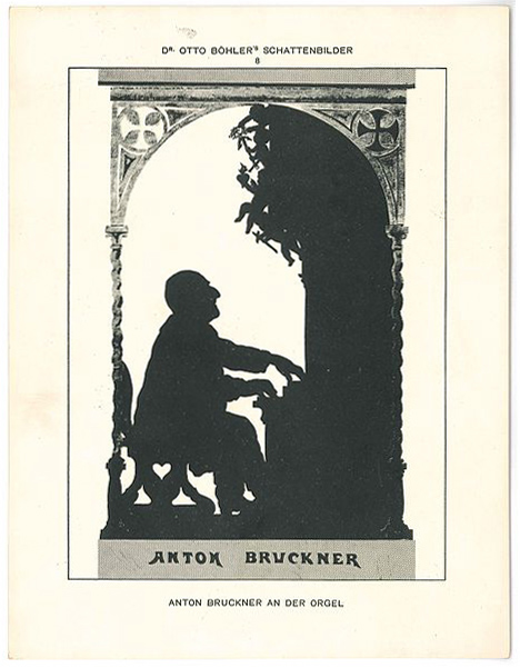 Anton Bruckner at the organ (image)