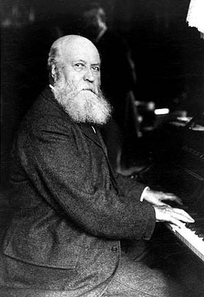 Gounod at the piano (image)