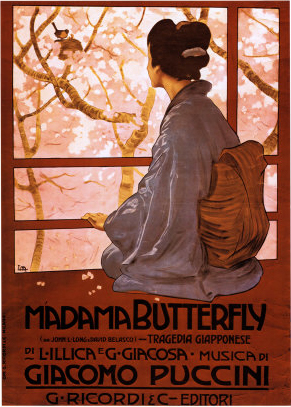 Another poster for Puccini's opera, Madame Butterfly (image)