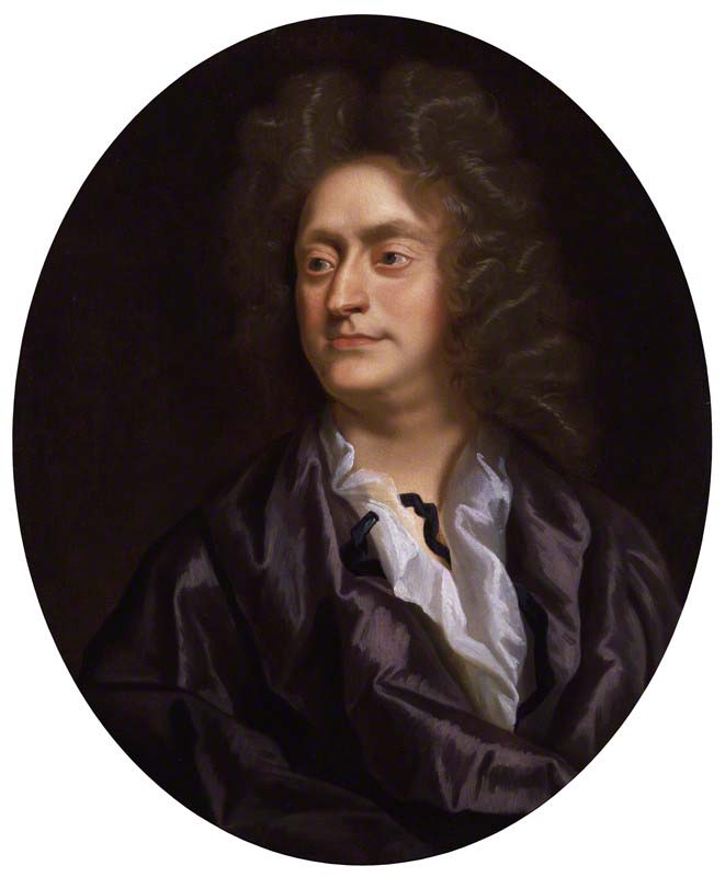 Henry Purcell, a painting by Clostermann, 1695 (image)