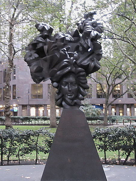 Th Flowering of English Baroque - sculpture by Glynn Williams, 1994 (image)