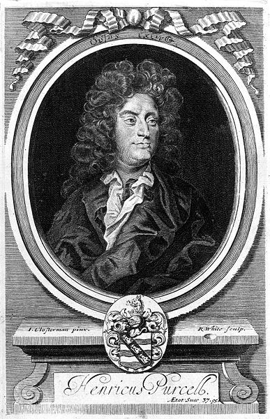 Henry Purcell, engraved by R. White after Clostermann (image)