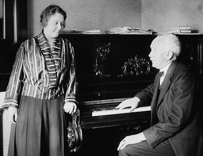 Richard Strauss and Elisabeth Schumann (image)