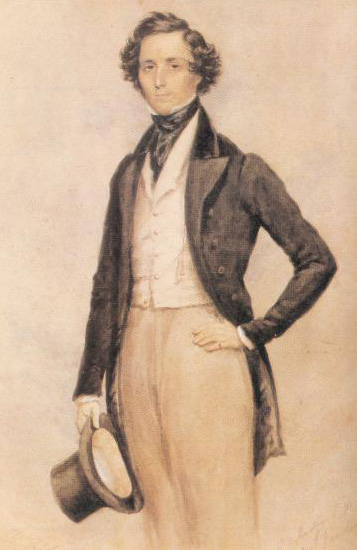 Felix Mendelssohn - 1829 (image)