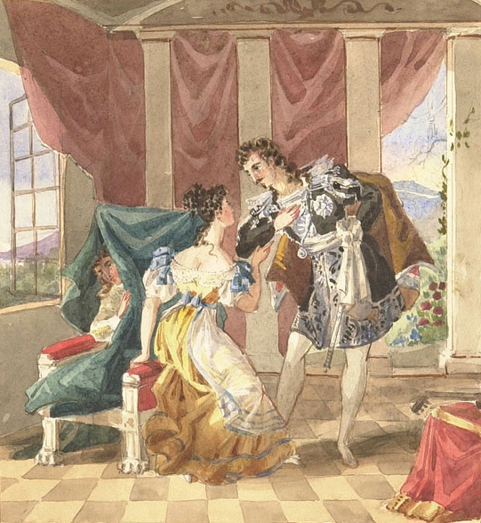 Marriage of Figaro (Mozart) painting
