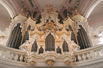 Hildebrandt Organ, St Wenzel, Naumberg
