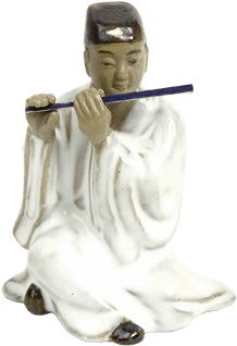 Chinese flute player