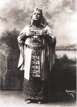 Jose Mardones as Ramfis in Verdi's Aida, 1901 production (image)