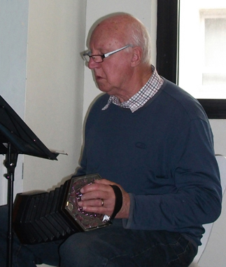 Concertina at a carol concert (image)