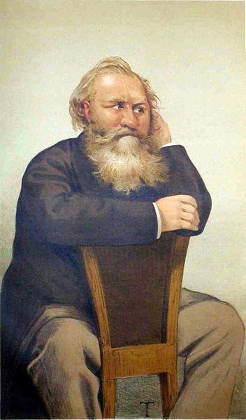 Charles Gounod - caricature in Vanity Fair, 1887 (image)