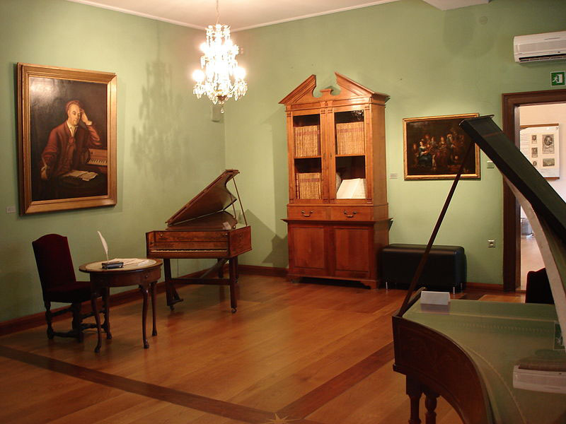 Interior of Handelhaus, Halle, Germany (image)